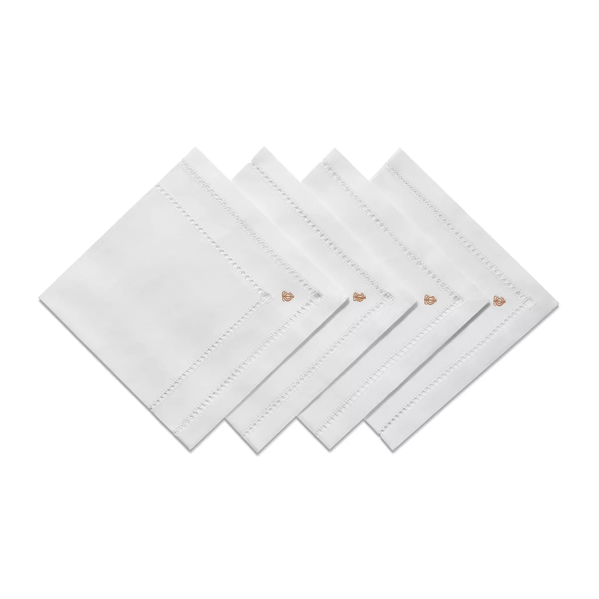 Napkins Set of Four, in Carnelian Linen
