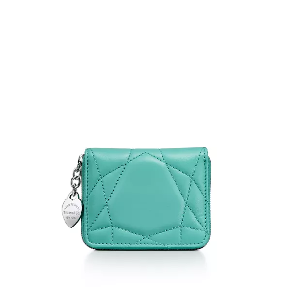 Padded Small Wallet in Tiffany Blue®