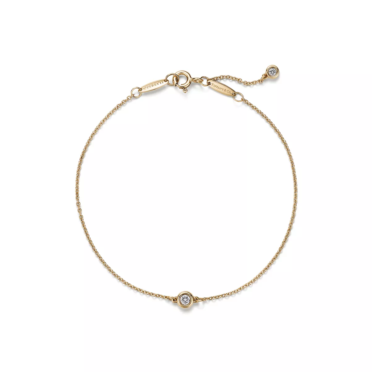 Diamonds by the Yard&reg; Bracelet in Yellow Gold with Diamonds