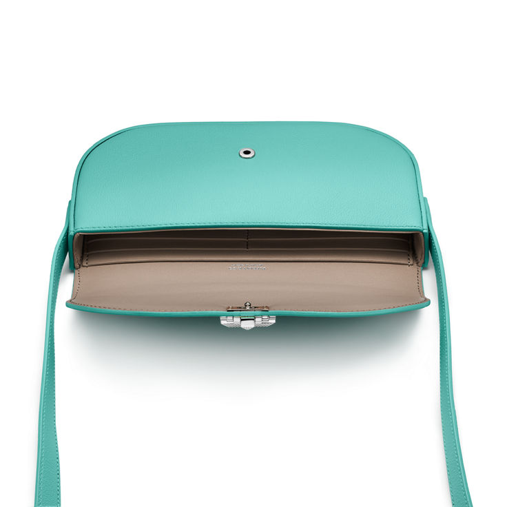 Tiffany T:Deco Crossbody Wallet in Tiffany Blue® Calf Leather image number 1