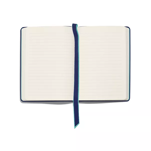 Notebook in Navy Leather