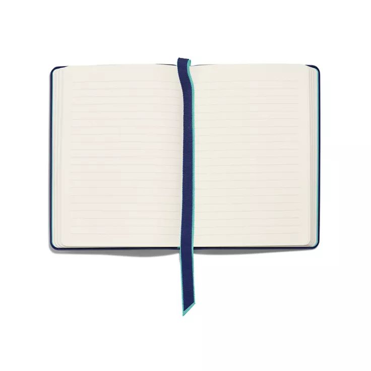 Personal Essentials:Notebook in Navy Leather, 1