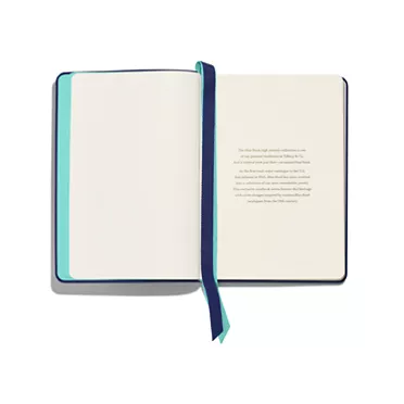 Personal Essentials:Notebook in Navy Leather, 3