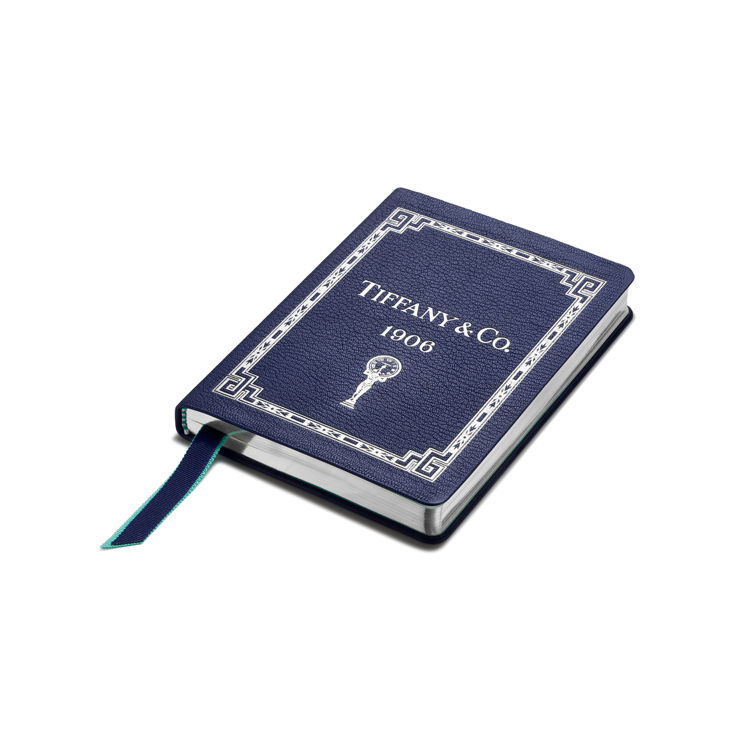 Personal Essentials:Cuaderno en piel de color azul marino imagen número 4