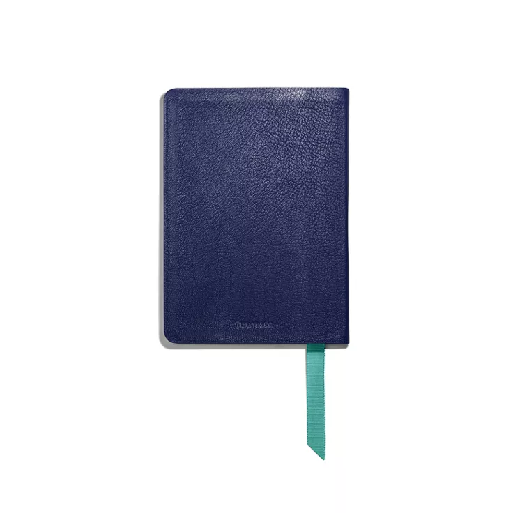 Personal Essentials:Notebook in Navy Leather, 5
