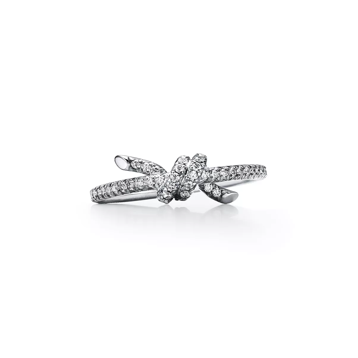 Ring in White Gold with Diamonds