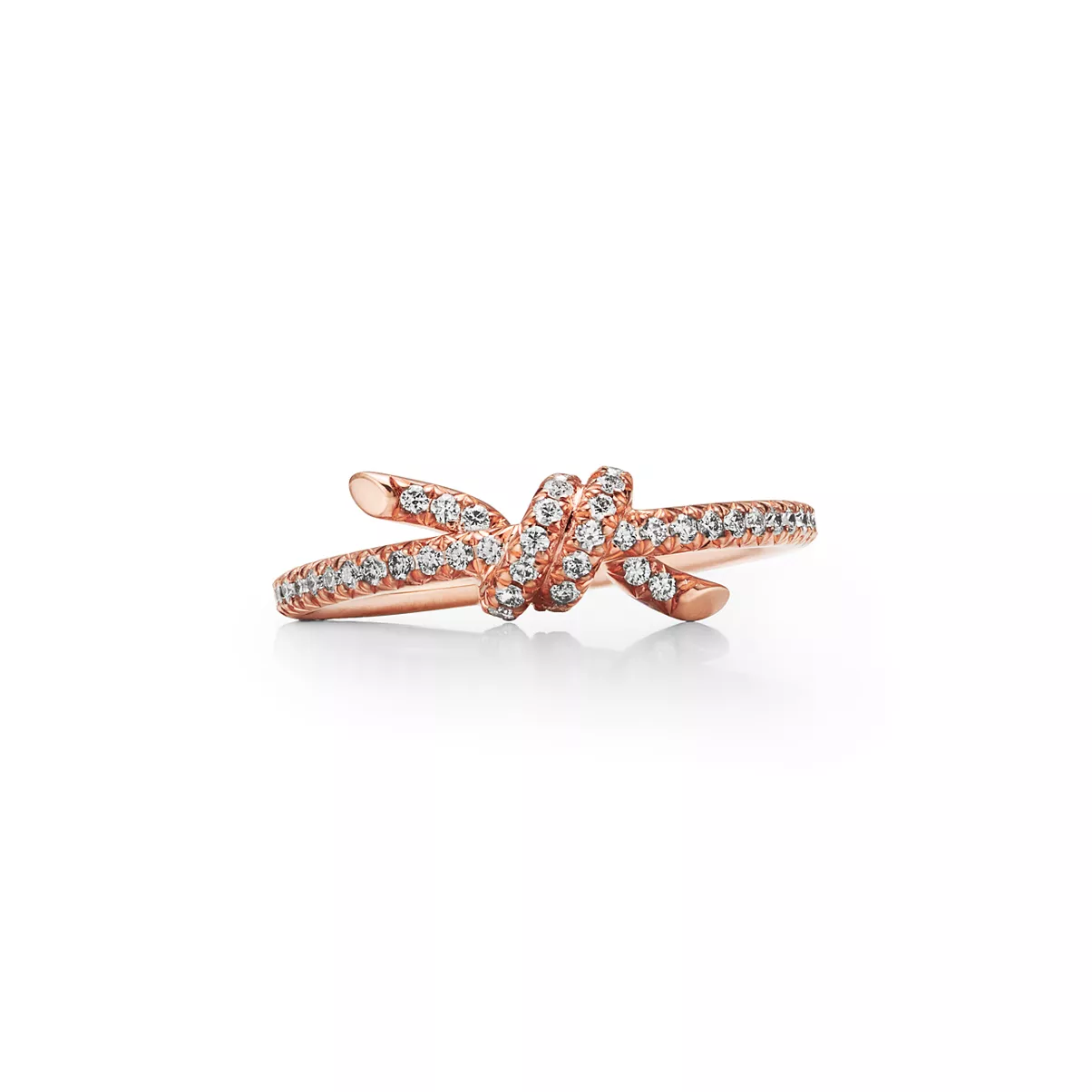 Ring in Rose Gold with Diamonds
