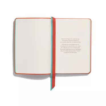 Personal Essentials:Notebook in Carnelian Orange Leather, 2