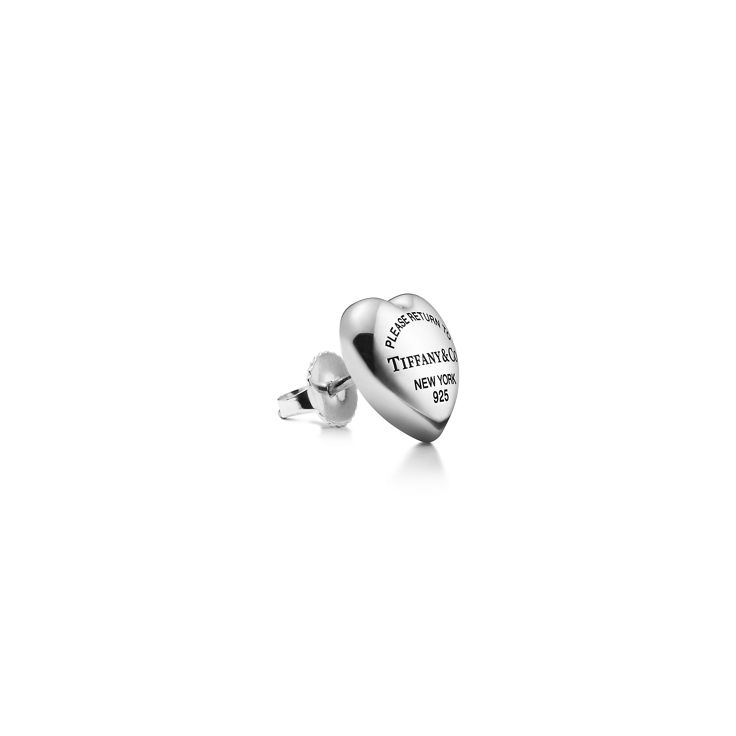 Return to Tiffany®:Full Heart Pendant and Earrings Set in Sterling Silver image number 5