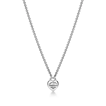 Return to Tiffany®:Full Heart Pendant and Earrings Set in Sterling Silver, 2