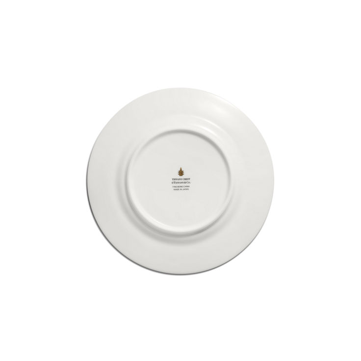 Tiffany Crest:Bread and Butter Plate in Bone China image number 1