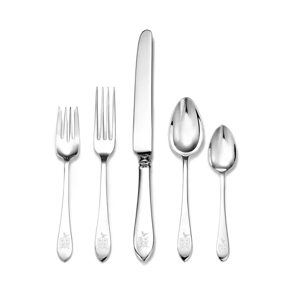 Five-piece Flatware Set in Sterling Silver