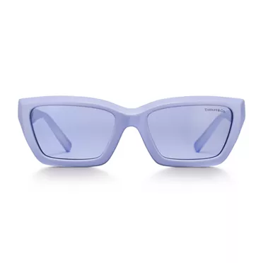 Tiffany T:True Sunglasses in Violet Acetate with Violet Lenses, 2