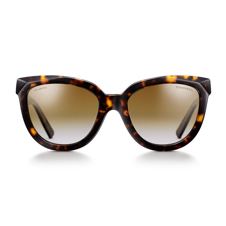 Tiffany T:True Sunglasses in Tortoise Acetate with Brown Gradient Lenses image number 2