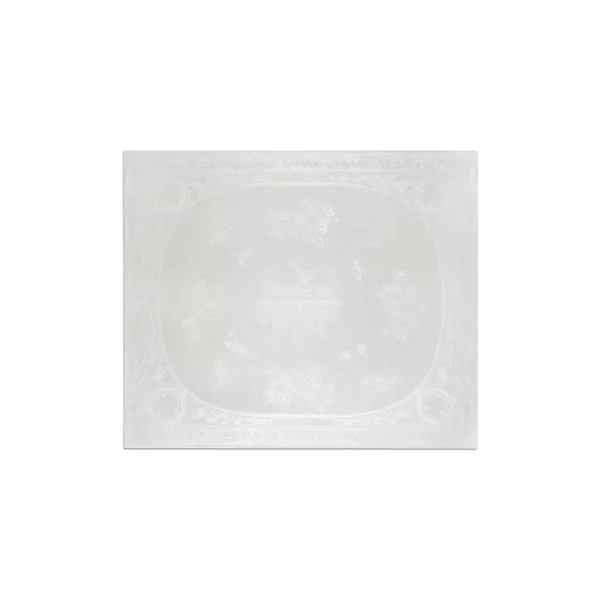Napkin in Embroidered White Linen
