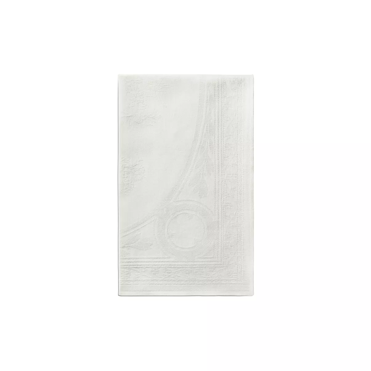 Napkin in Embroidered White Linen