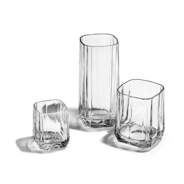 Tiffany Facets:Shot Glasses Set of Four, in Crystal Glass