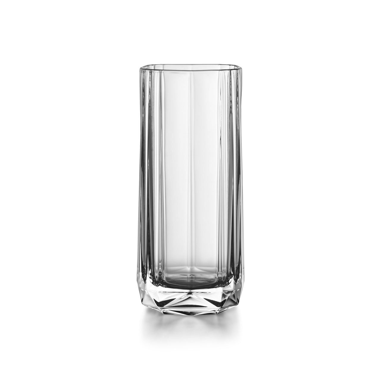 Tiffany Facets:Highball Glass in Crystal Glass image number 0