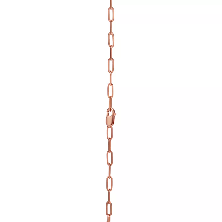 Tiffany Lock:Medium Pendant in Rose Gold with Pink Sapphires, 4