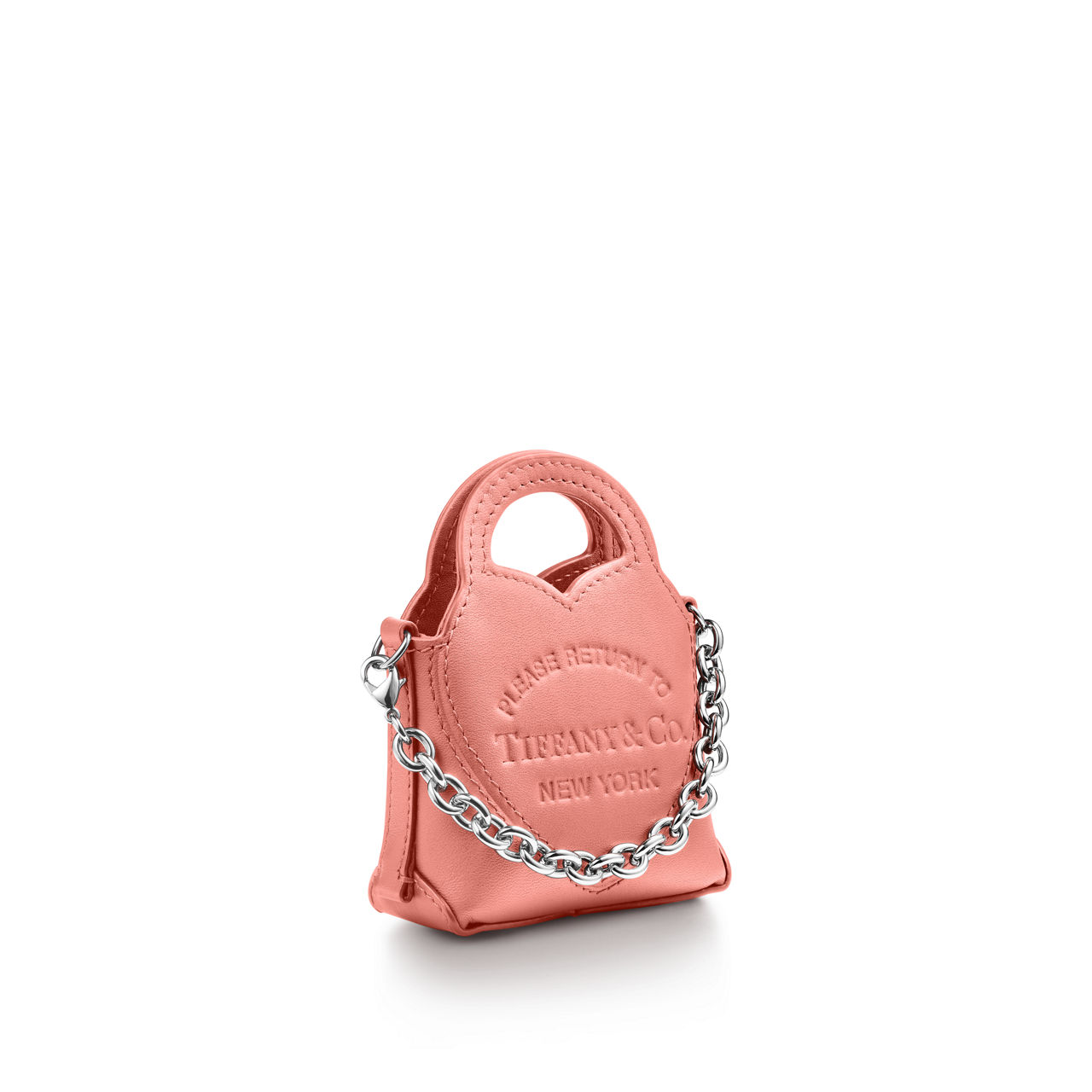 Return to Tiffany™:Nano Tasche aus Leder in Mandelrosa Bildnummer 2