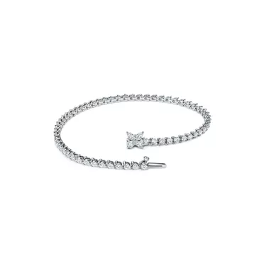 Tiffany Victoria&reg;:Tennis Bracelet in Platinum with Diamonds, 2