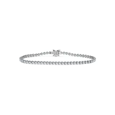 Tiffany Victoria&reg;:Tennis Bracelet in Platinum with Diamonds, 3