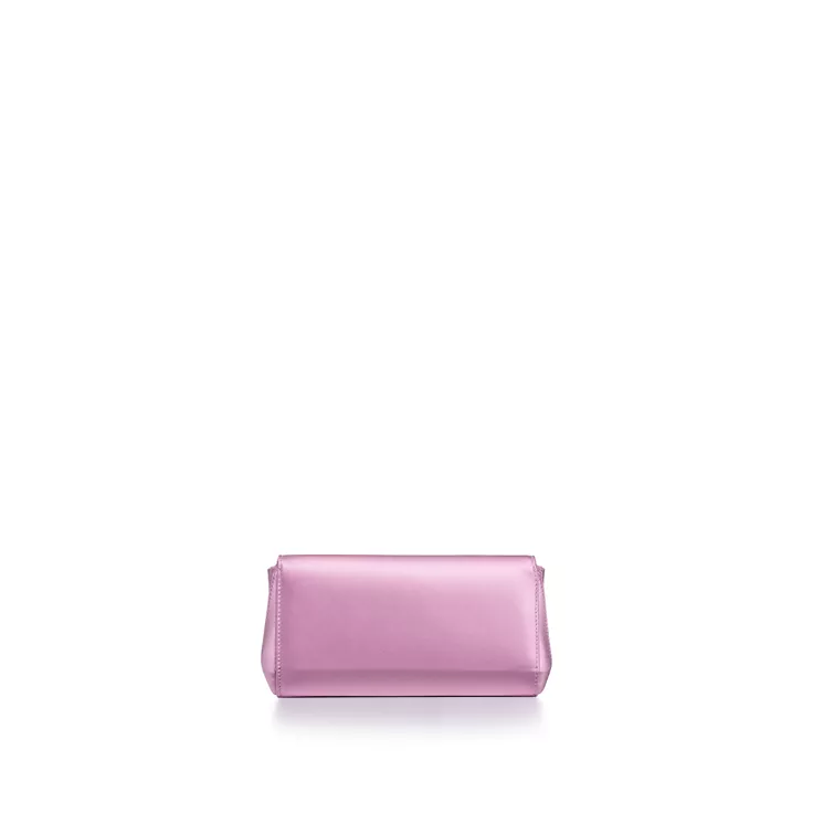 Tiffany T:Mini Clutch in Kunzite Purple Satin, 4