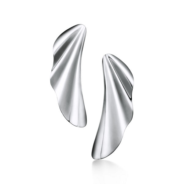 Elsa Peretti®:High Tide Earrings in Sterling Silver