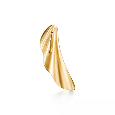 Elsa Peretti®:High Tide Earrings in Yellow Gold, 3