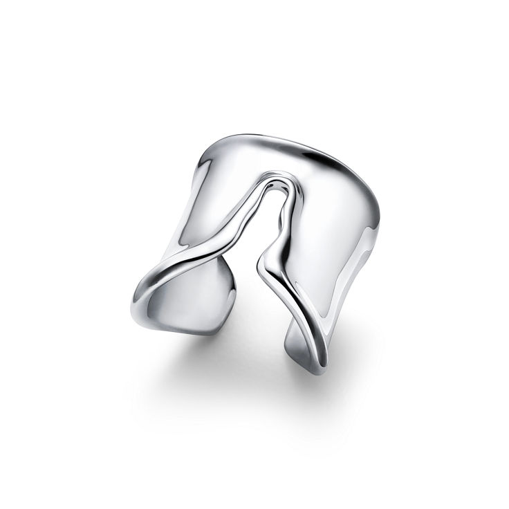 Elsa Peretti®:Bague Split en argent 925 millièmes numéro dimage {1}