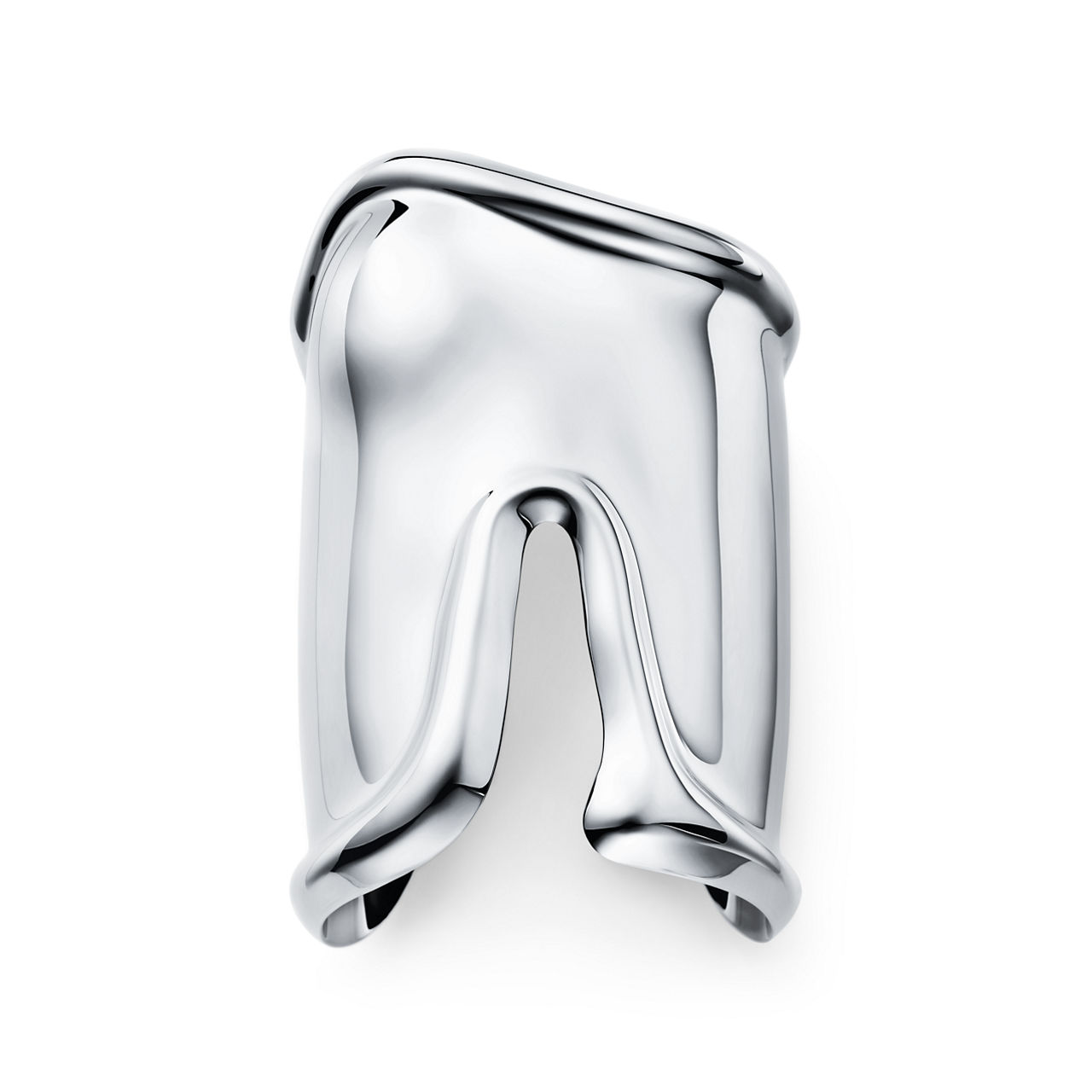 Elsa Peretti®:Manchette Bone Large en argent 925 millièmes numéro dimage {1}