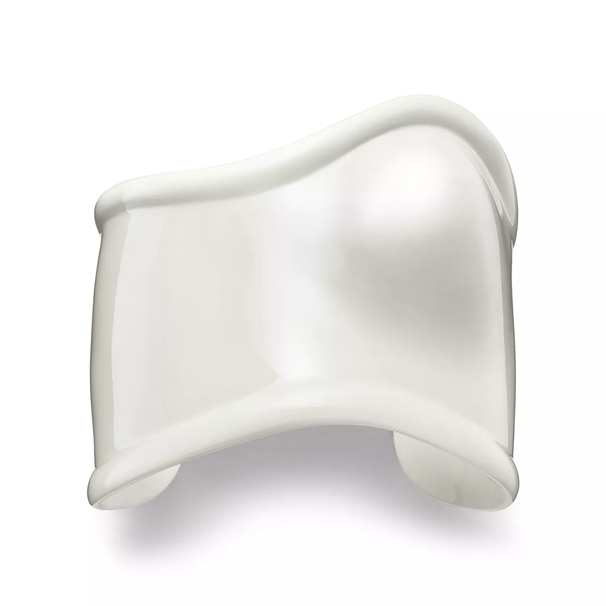 Manchette Bone Medium Finition blanche sur cuivre