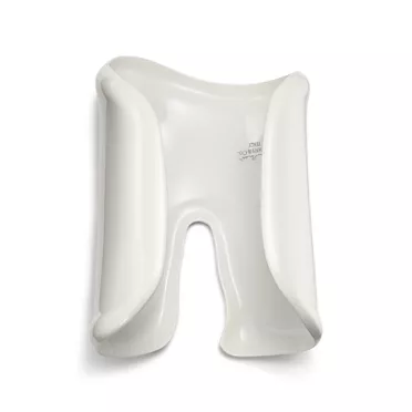 Elsa Peretti®:Large Bone Cuff in White Finish over Copper, 3