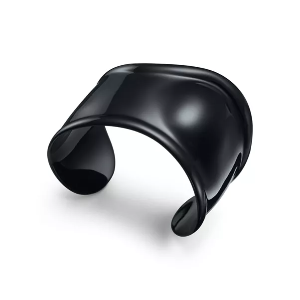 Small Bone Cuff in Black Finish over Copper