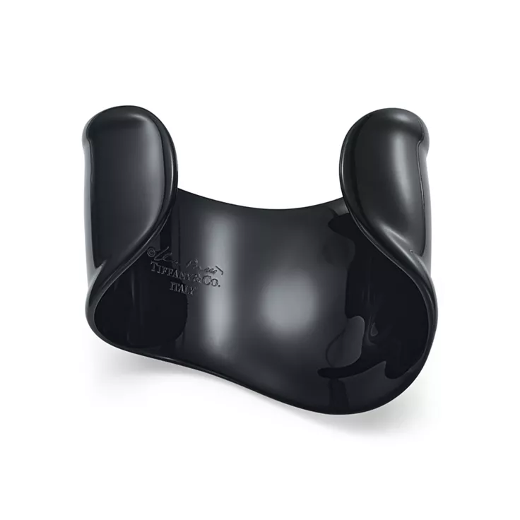 Elsa Peretti&reg;:Small Bone Cuff in Black Finish over Copper, 2