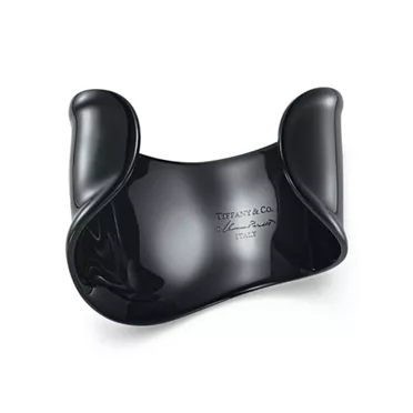 Elsa Peretti&reg;:Small Bone Cuff in Black Finish over Copper, 43 mm Wide, 3