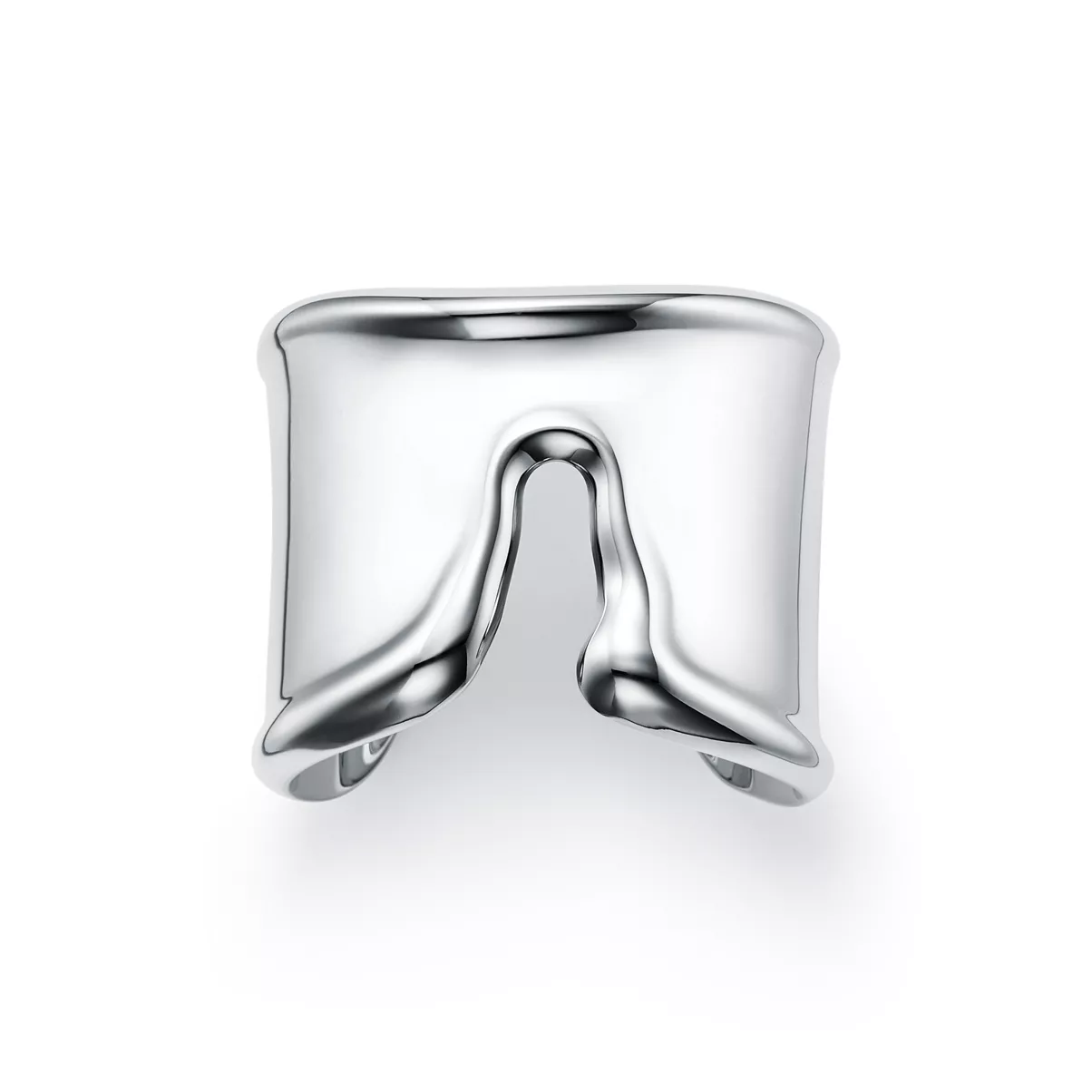 Split Cuff in Sterling Silver, Medium