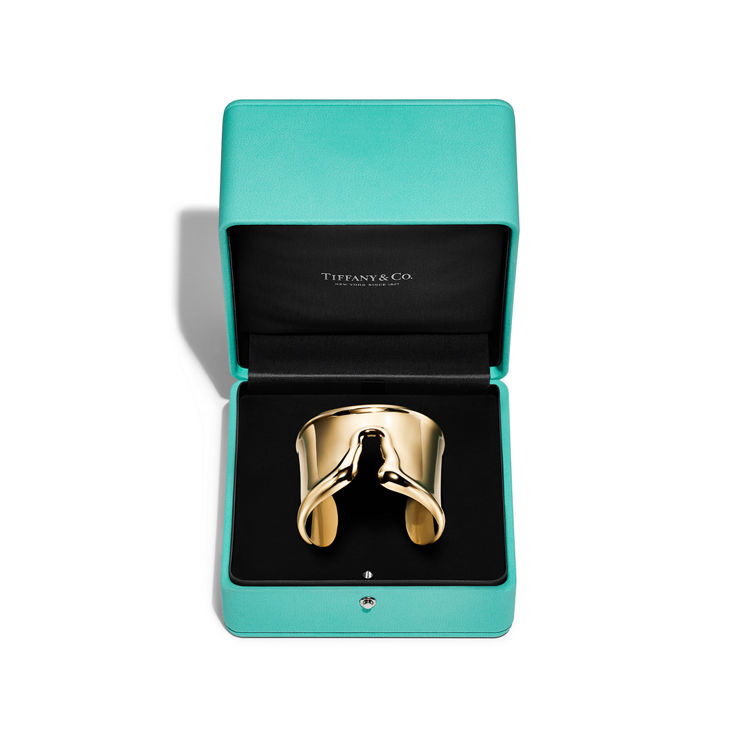 Collezione Elsa Peretti®:Bracciale Split in oro giallo, medio numero immagine 4