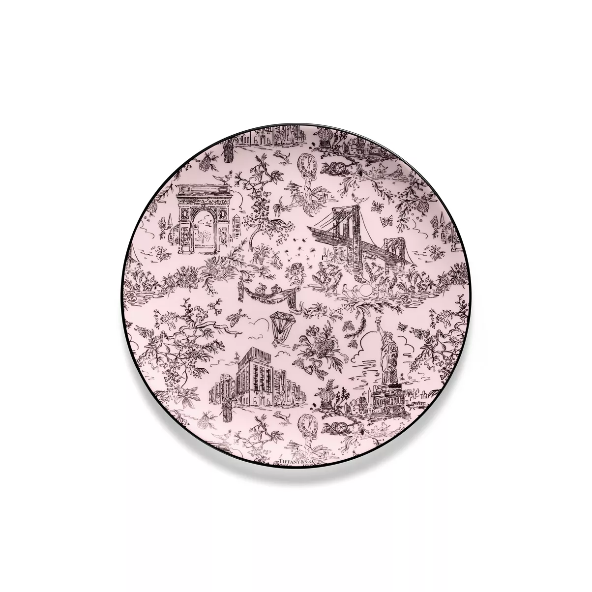 Dessert Plate in Bone China