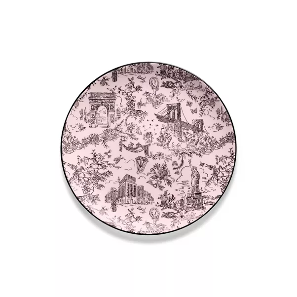 디저트 플레이트, 본차이나