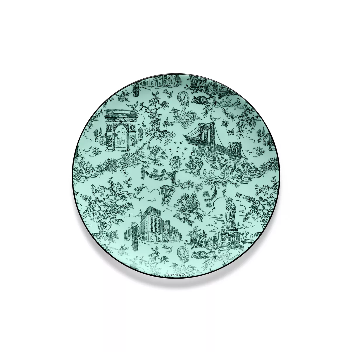 Dessert Plate in Bone China