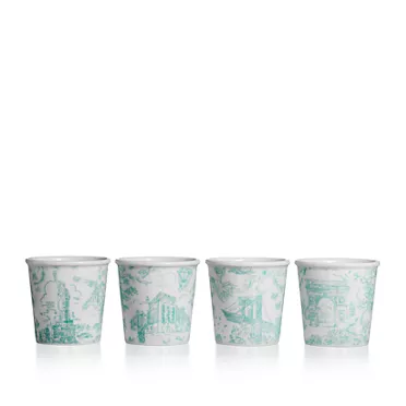 Tiffany Toile:Espresso Cups Set of Four, in Tiffany Blue&reg; Bone China, 2