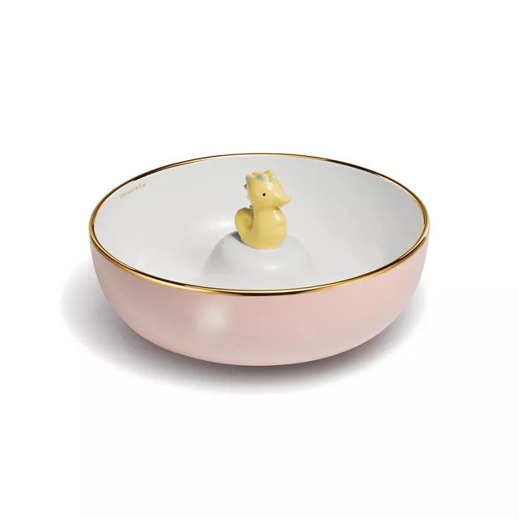 Tiny Tiffany:Seahorse Soup Bowl in Bone China, 1