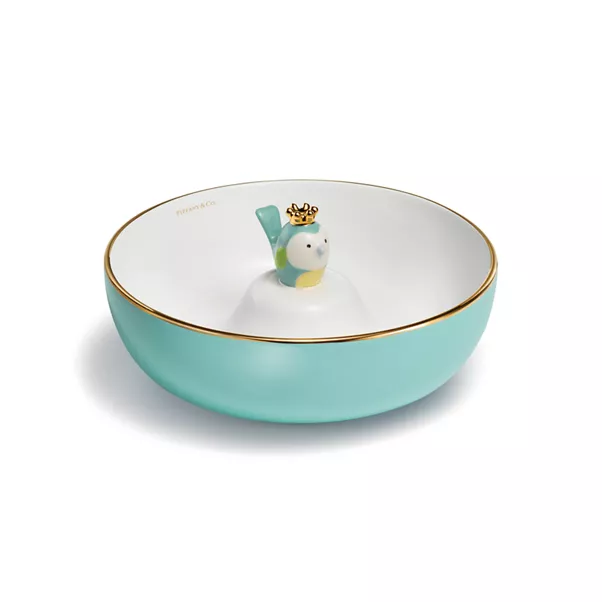 Chick on a Rock Soup Bowl in Bone China