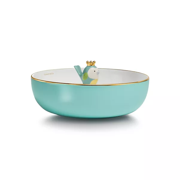 Chick on a Rock Soup Bowl in Bone China