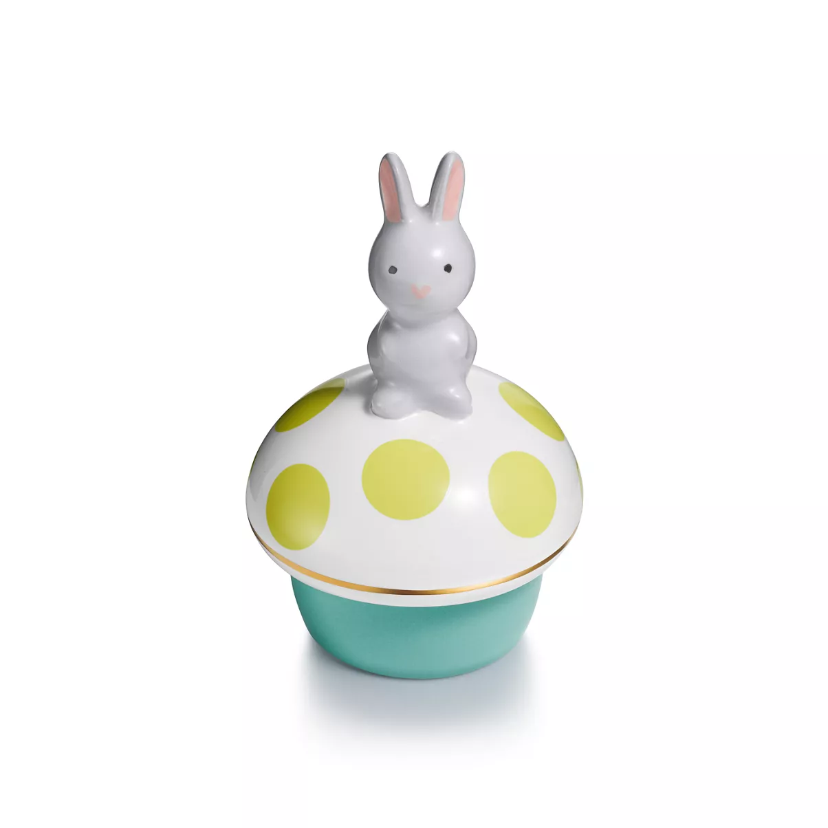 Rabbit Keepsake Box in Earthenware