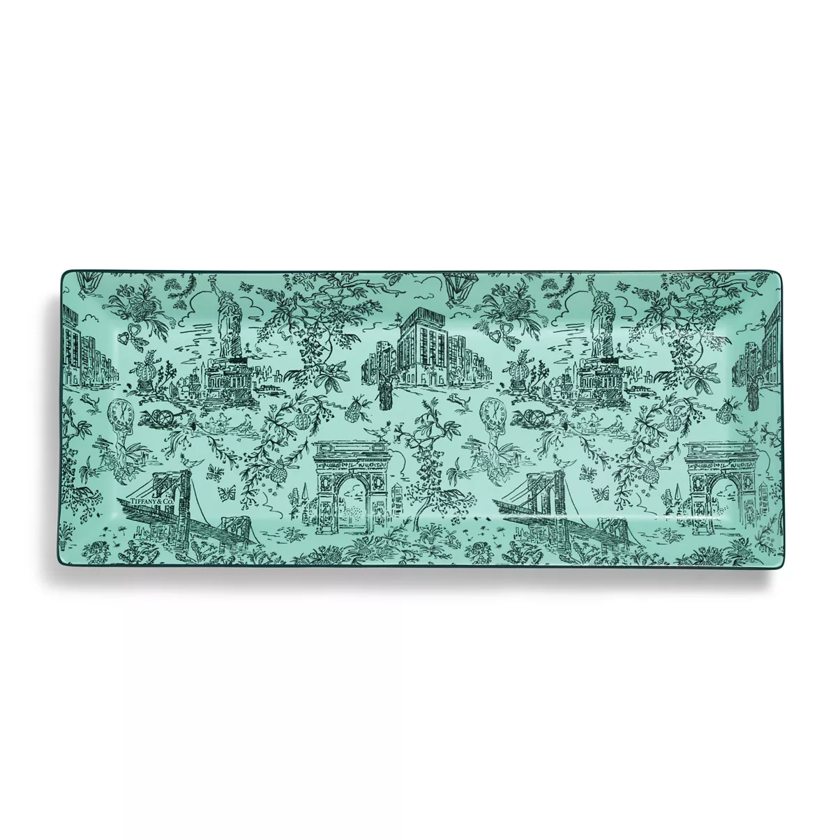 Platter in Tiffany Blue&reg; Bone China