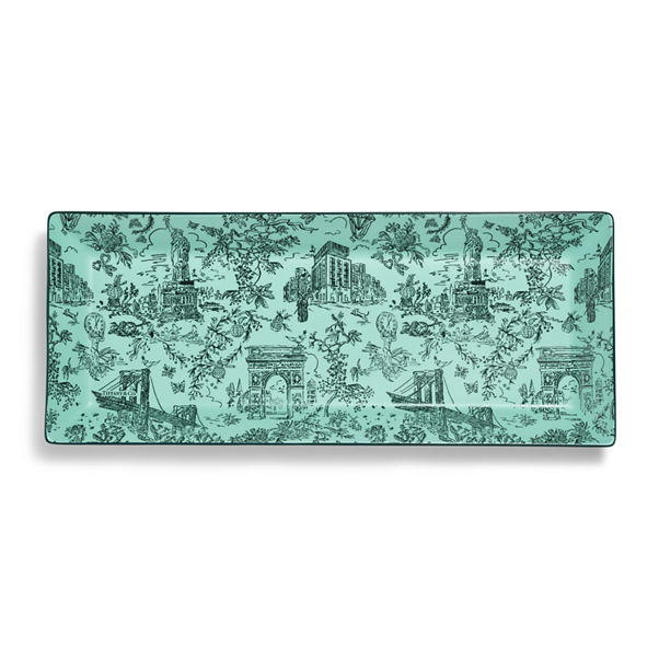 Tiffany Toile:Platter in Tiffany Blue® Bone China