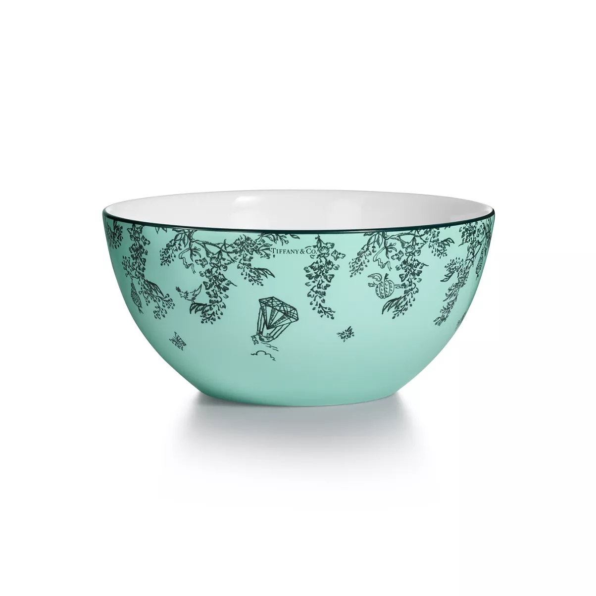 Cereal Bowl in Tiffany Blue&reg; Bone China
