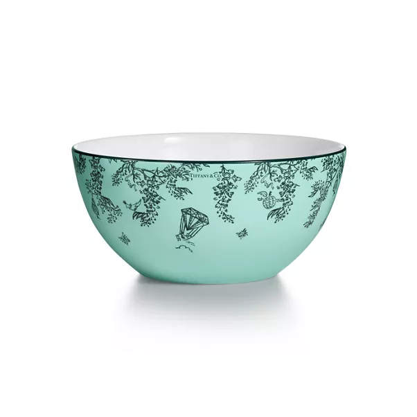 Cereal Bowl in Tiffany Blue® Bone China